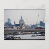 St. Paul‘s und die Themse Postkarte (Vorderseite)