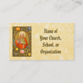 St. Paul the Apostle (PM 06) Standard Visitenkarte (Rückseite)