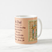 St. Paul the Apostle (RLS 09) Tasse 2a Kaffee (VorderseiteRechts)