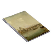 St Paul und Blackfriars Brücke, London, c.1770- Notizblock (Rechte Seite)