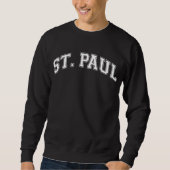 ST. PAUL University Style Sweater America Uni Sweatshirt (Vorderseite)