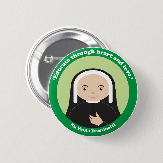 St. Paula Frassinetti Button (Vorne & Hinten)
