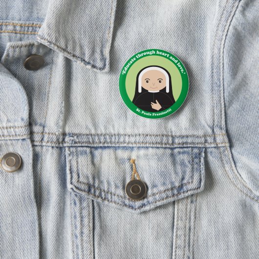 St. Paula Frassinetti Button (Beispiel)