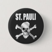 St. Pauli Fan Design Button (Vorderseite)