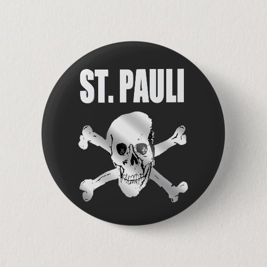 St. Pauli Fan Design Button (Vorderseite)