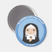 St. Pauline Magnet (Vorderseite/Rückseite)