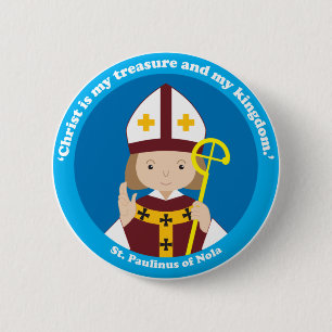 St. Paulinus von Nola Button