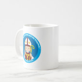 St. Paulinus von Nola Kaffeetasse (Vorderseite Links)