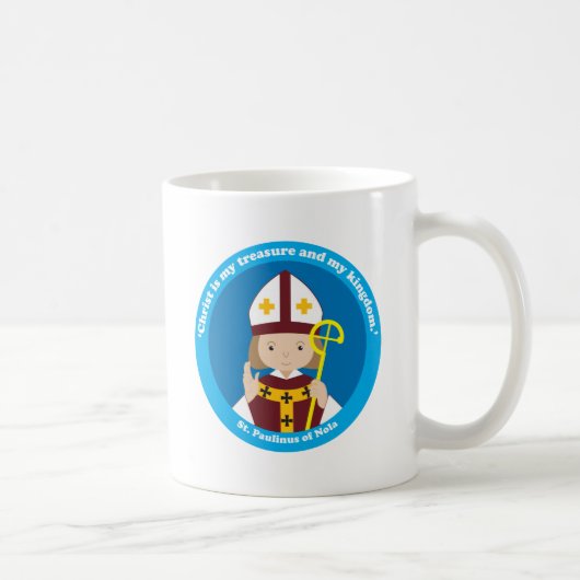 St. Paulinus von Nola Kaffeetasse (Rechts)