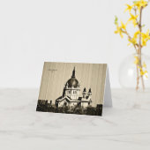 St- Paulkirche Karte (Gelbe Blume)