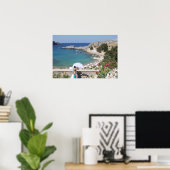 St.Paul's Bay, Lindos Poster (Heimbüro)