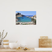 St.Paul's Bay, Lindos Poster (Küche)