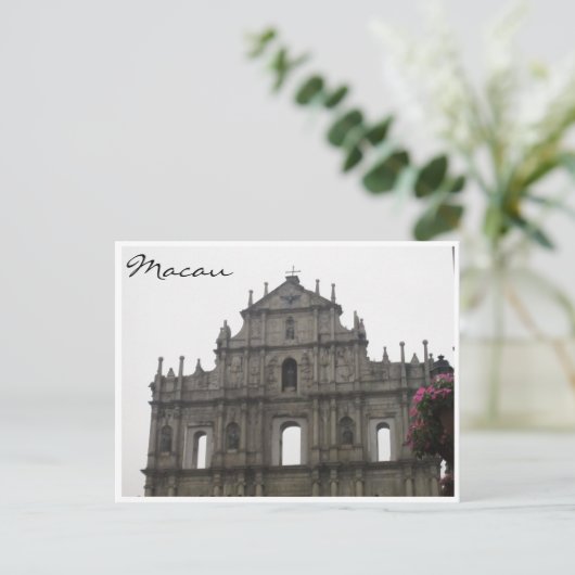 st pauls Blume Postkarte (Stehend Vorderseite)