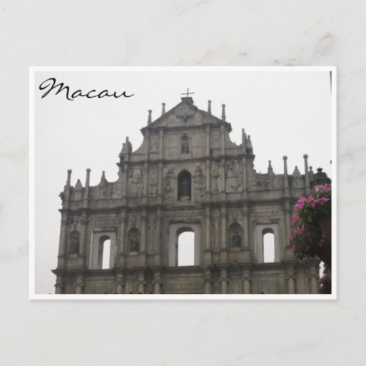 st pauls Blume Postkarte (Vorderseite)