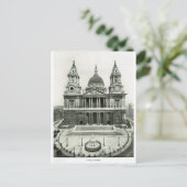 St. Paul's Cathedral 1900 Postkarte (Stehend Vorderseite)