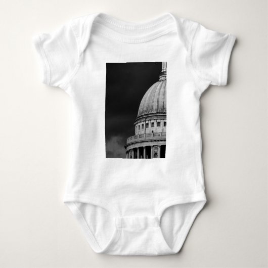 St. Paul's Cathedral Baby Strampler (Vorderseite)