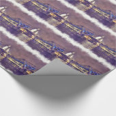 St Paul's Cathedral by Night Fine Art Malerei Geschenkpapier (Ecke)