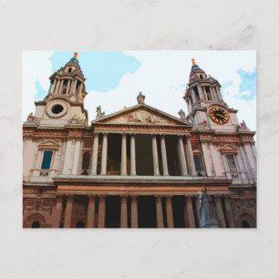 St Paul's Cathedral in London, Vereinigtes Königre Postkarte