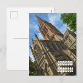 St Paul's Cathedral in Melbourne Feiertagspostkarte (Vorne/Hinten)
