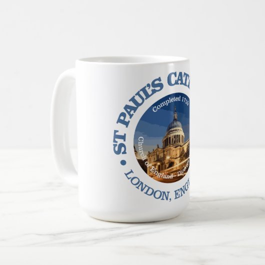 St. Paul's Cathedral Kaffeetasse (Vorderseite Links)