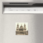 St. Paul's Cathedral, London, England Magnet (In Situ (Geschirrspüler))