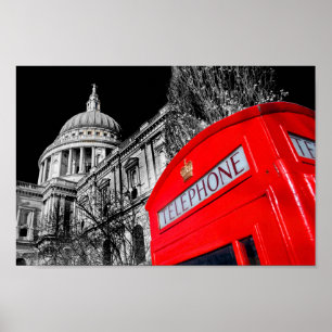 St Paul's Cathedral London England Poster