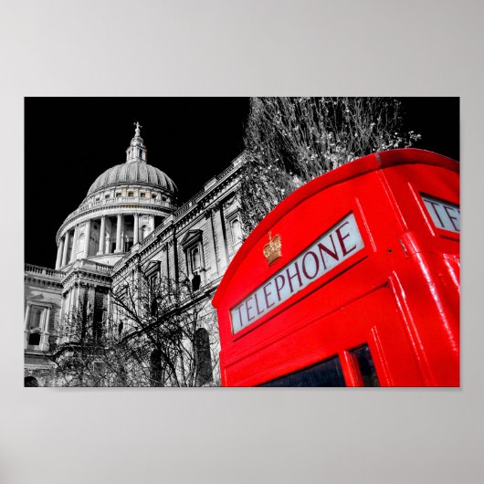 St Paul's Cathedral London England Poster (Vorne)