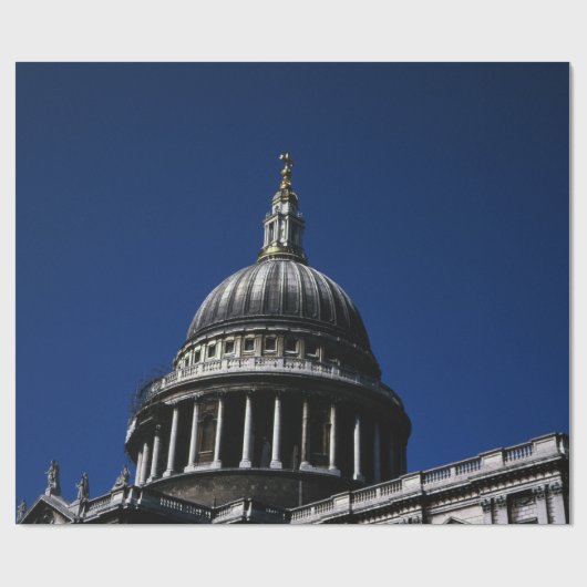 St. Paul's Cathedral London Geschenkpapier (Flach)