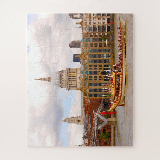 St. Paul's Cathedral London. Jigsaw Puzzle (Vertikal)