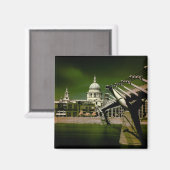 St. Paul's Cathedral London Kühlschrank Magnet (Vorderseite/Rückseite)