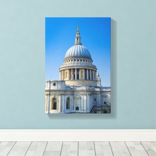 St. Paul's Cathedral London UK Leinwanddruck (Insitu (Holzboden))