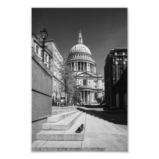 St.Paul's Cathedral London, UK Postcard Fotodruck (Vorne)
