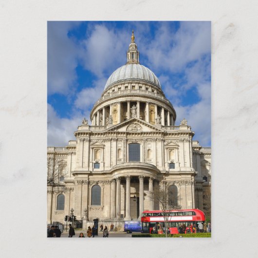 St Paul's Cathedral, London UK Postcard Postkarte (Vorderseite)