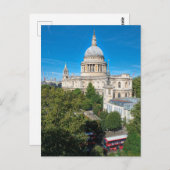 St.Paul's Cathedral London, UK Postcard Postkarte (Vorne/Hinten)