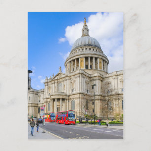 St Paul's Cathedral, London UK Postcard Postkarte
