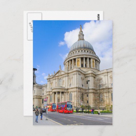 St Paul's Cathedral, London UK Postcard Postkarte (Vorne/Hinten)