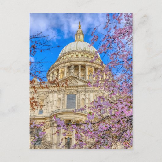 St.Paul's Cathedral London UK Postcard Postkarte (Vorderseite)