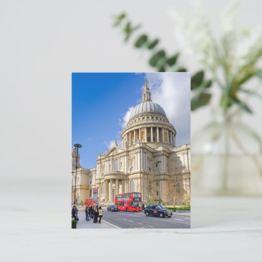 St Paul's Cathedral, London UK Postcard Postkarte (Stehend Vorderseite)