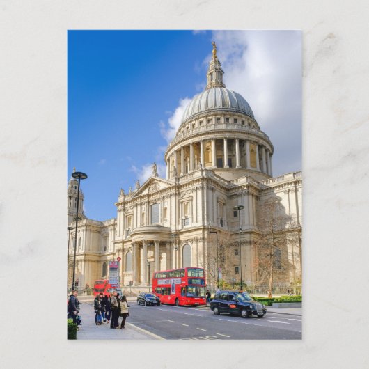 St Paul's Cathedral, London UK Postcard Postkarte (Vorderseite)