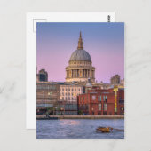 St.Paul's Cathedral London UK Postcard Postkarte (Vorne/Hinten)