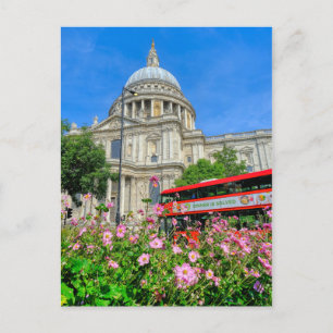 St.Paul's Cathedral London, UK Postcard Postkarte