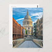 St.Paul's Cathedral London, UK Postcard Postkarte (Vorne/Hinten)