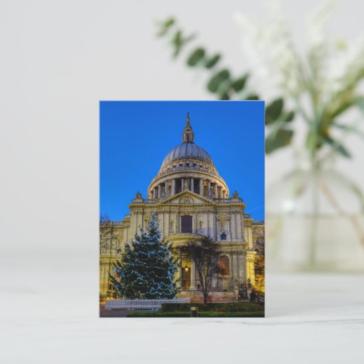 St. Paul's Cathedral London UK Postcard Postkarte (Stehend Vorderseite)