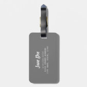 St Paul's Cathedral London Vintages Geschenk Poste Gepäckanhänger (Rückseite vertikal)