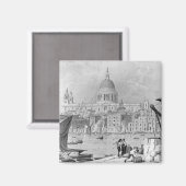 St. Paul's Cathedral Magnet (Vorderseite/Rückseite)