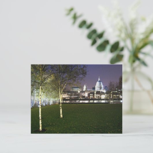 St. Paul's Cathedral Postcard Postkarte (Stehend Vorderseite)