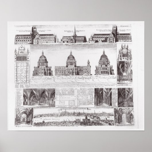 St. Paul's Cathedral Poster (Vorne)