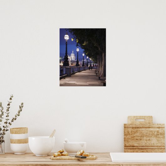 St. Paul's Cathedral Poster (Küche)