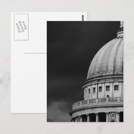 St. Paul's Cathedral Postkarte (Vorne/Hinten)