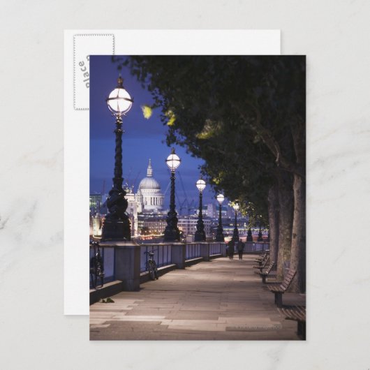 St. Paul's Cathedral Postkarte (Vorne/Hinten)